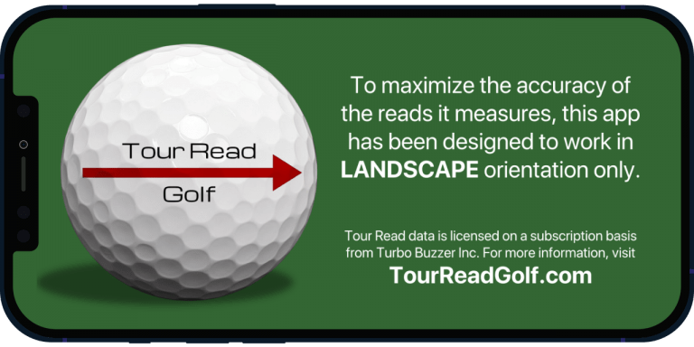 Tour Read™ Golf Green Reading System – Everyone is making more putts!